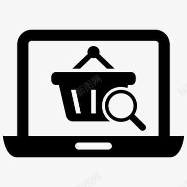 网上购物电子商务产品图标