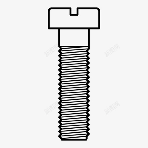 螺丝钉制造修理svg_新图网 https://ixintu.com 制造 螺丝钉 修理 修理工 工具