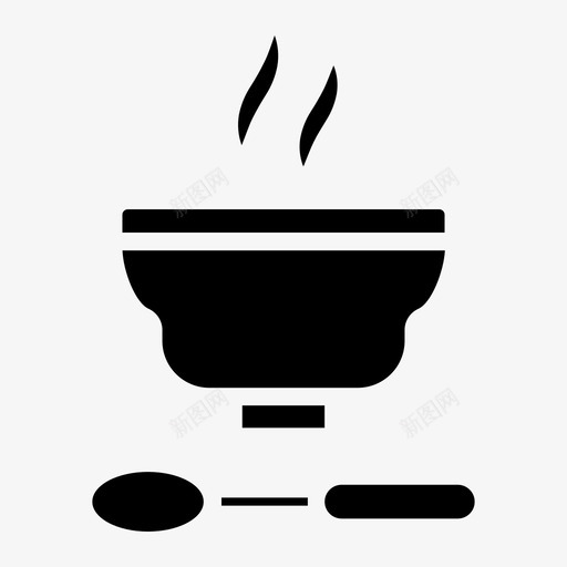 汤热汤汤碗svg_新图网 https://ixintu.com 食品 汤热 汤汤 碗汤 汤食品 收藏
