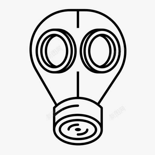 面罩防毒面具保健svg_新图网 https://ixintu.com 面罩 防毒面具 保健 防护 安全