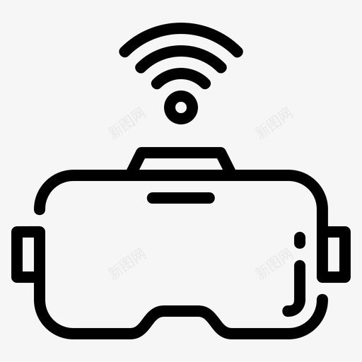 虚拟现实ar游戏svg_新图网 https://ixintu.com 虚拟现实 游戏 眼镜 联网
