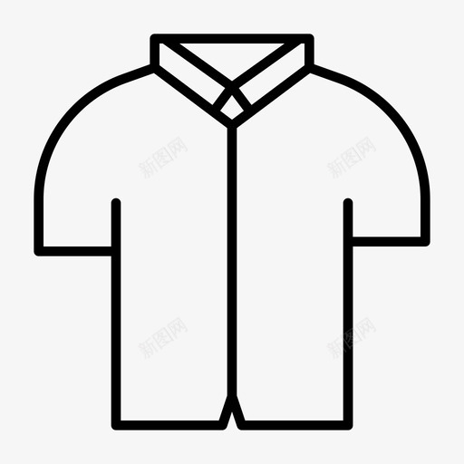 制服布料衣服svg_新图网 https://ixintu.com 衣服 制服 布料 衬衫 配件 系列