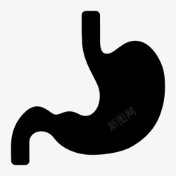 肠胃图标胃身体部位消化高清图片