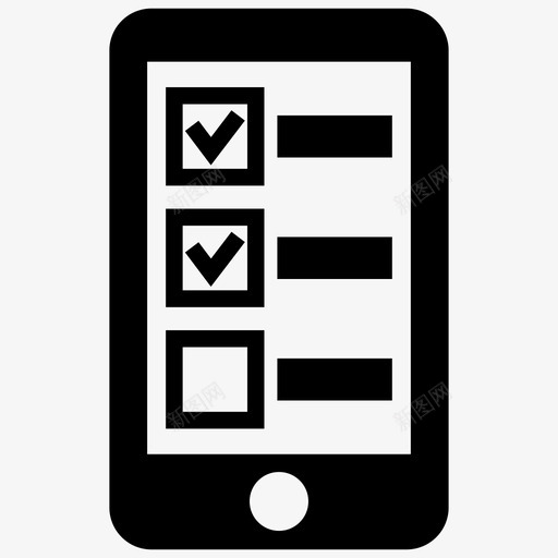 手机列表清单电话svg_新图网 https://ixintu.com 手机 列表 清单 电话 调查 购物 套餐