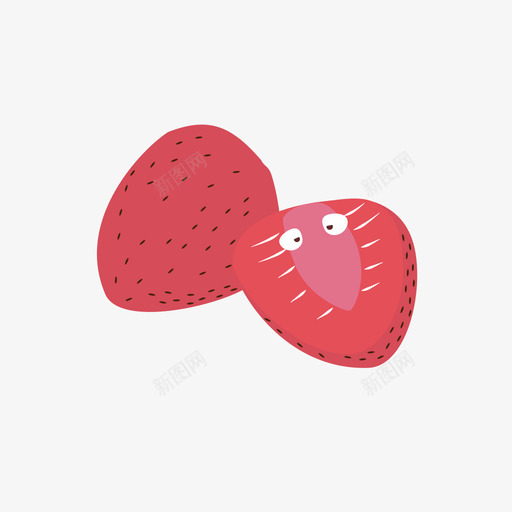 图标制作模版草莓单个svg_新图网 https://ixintu.com 图标 制作 模版 草莓 单个