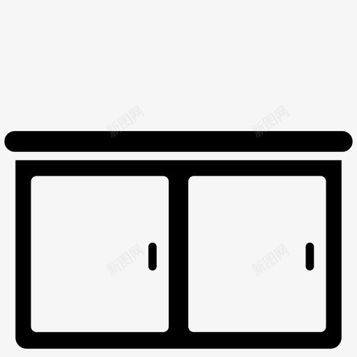 橱柜家具厨房svg_新图网 https://ixintu.com 家具 橱柜 厨房 储物柜 桌子 家居装饰
