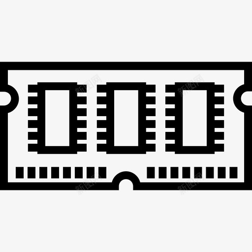 内存ram硬件pcsvg_新图网 https://ixintu.com 内存 硬件 计算机 支持 设备
