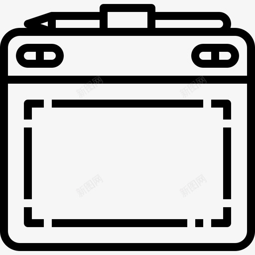 绘图板绘图笔响应式网页设计svg_新图网 https://ixintu.com 绘图板 绘图 响应 网页设计