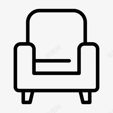 采购产品座椅椅子家具图标
