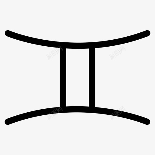 双鱼座双子座五月svg_新图网 https://ixintu.com 黄道 双鱼座 双子座 五月 预测 图标