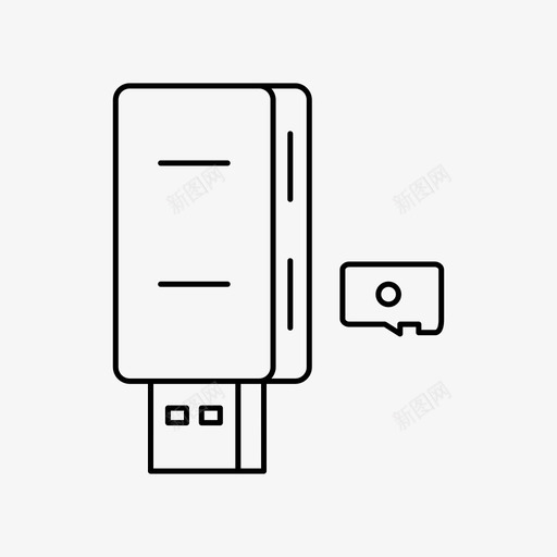 读卡器加密狗计算机设备svg_新图网 https://ixintu.com 读卡器 加密 计算机 设备