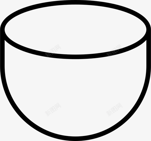 碗深的盘子svg_新图网 https://ixintu.com 深的 盘子 食物 厨房 好吃 薄的