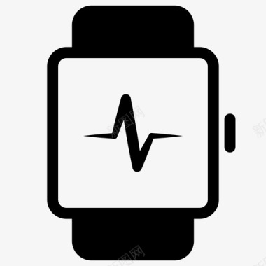 square智能手表数字健康图标