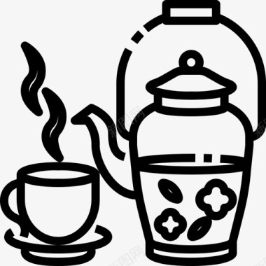 热茶咖啡杯子图标