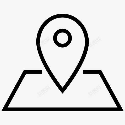 地图位置地理位置地图点svg_新图网 https://ixintu.com 地图 位置 地理位置 图钉 占位符 基本 图标