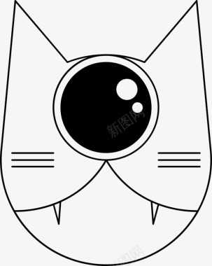 特里皮猫独眼巨人扩张图标