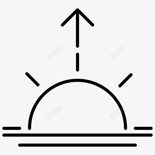 日出早晨新的一天svg_新图网 https://ixintu.com 日出 早晨 新的 一天 开始 天气