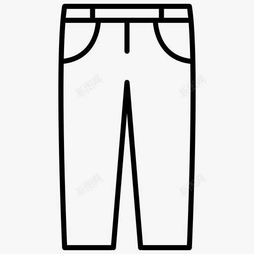 裤子衣服打扮svg_新图网 https://ixintu.com 衣服 裤子 打扮 时装 牛仔裤 穿着