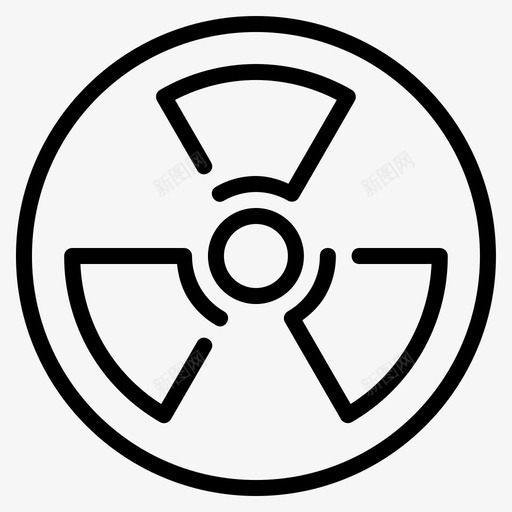 放射性核辐射标志svg_新图网 https://ixintu.com 放射性 核辐射 标志 污染 概述