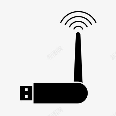 usbwifi适配器电脑台式机图标