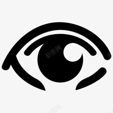 眼睛护理视力图标