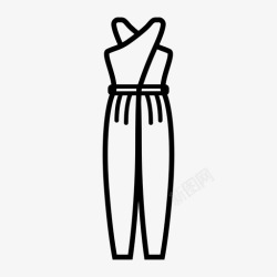 连体款式方便连体衣衣服连衣裙高清图片