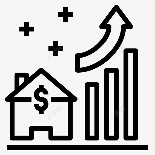 利润分析发展svg_新图网 https://ixintu.com 利润 分析 发展 房子 钱房产 房产 投资