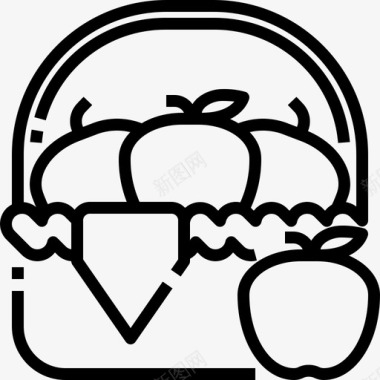 苹果篮子节食图标