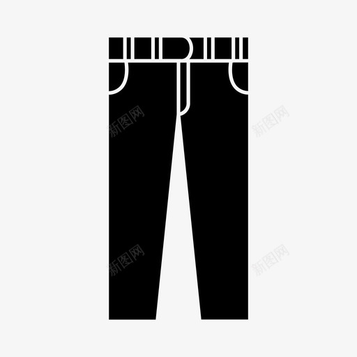 牛仔裤衣服服装店svg_新图网 https://ixintu.com 牛仔裤 衣服 服装店 服装 时装