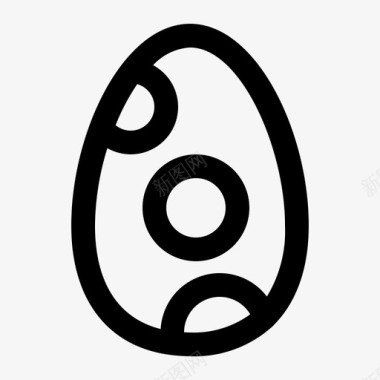 蛋鸡装饰图标