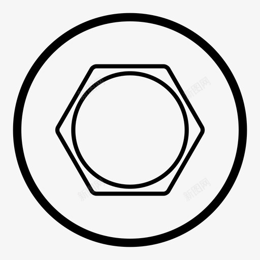 螺钉螺栓建造svg_新图网 https://ixintu.com 建造 螺钉 螺栓 修理 修理工 工具