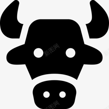 牛动物家养图标