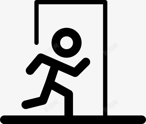 入口建筑物门svg_新图网 https://ixintu.com 入口 建筑物 急救 房间 社会