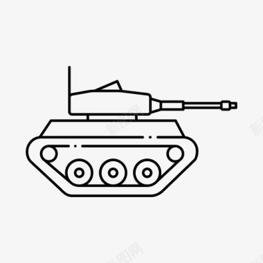 坦克军事战争图标