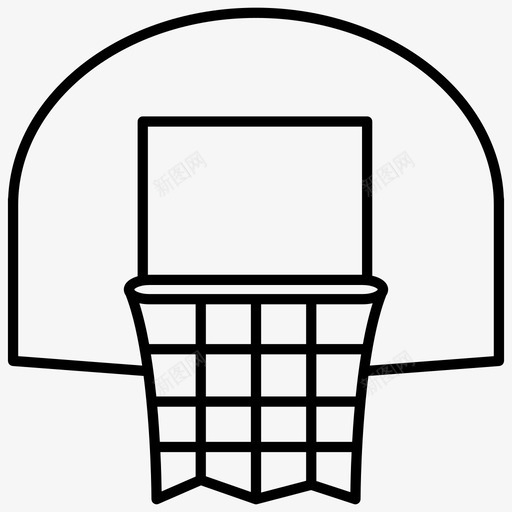 篮球圈健身房网svg_新图网 https://ixintu.com 篮球 健身 健身房 房网 运动 工具