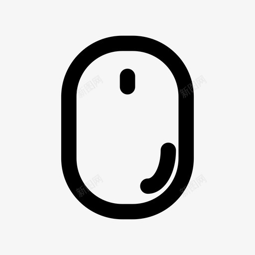 鼠标访问单击svg_新图网 https://ixintu.com 鼠标 访问 单击 计算机 控件 设备 粗体