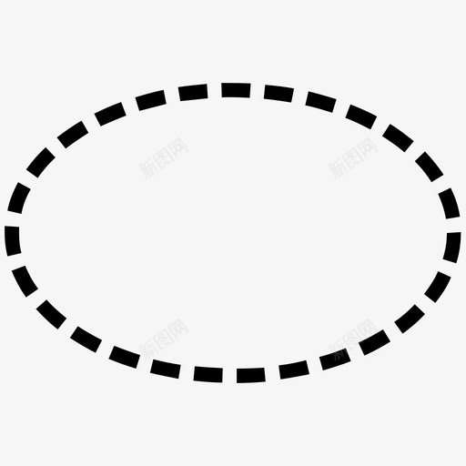 椭圆编辑工具线svg_新图网 https://ixintu.com 椭圆 编辑 工具 椭圆形 形状 符号 轮廓 软件