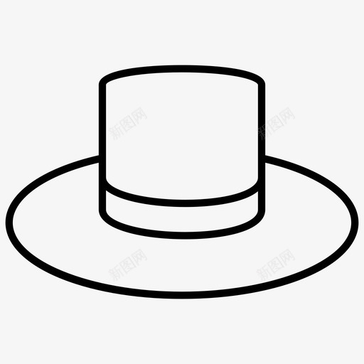 绅士帽优雅穿着svg_新图网 https://ixintu.com 绅士 穿着 优雅 时尚 衣服