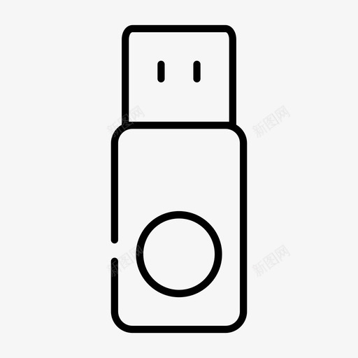 usb电脑数据svg_新图网 https://ixintu.com 电脑 数据 插头 技术 随机 间隙