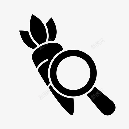 胡萝卜搜索复活节复活节兔子svg_新图网 https://ixintu.com 复活节 胡萝卜 搜索 兔子 彩蛋 食品 快乐