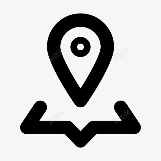 标记地点地图别针点svg_新图网 https://ixintu.com 标记 地点 地图 别针 指针 社交 媒体