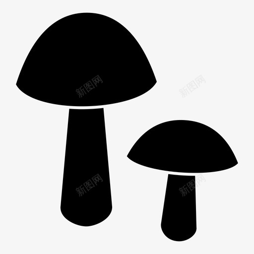 蘑菇食品杂货svg_新图网 https://ixintu.com 感恩节 蘑菇 食品 杂货 营养 木材