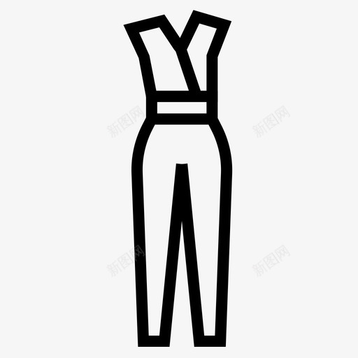 长裤套装服装时尚svg_新图网 https://ixintu.com 长裤 套装 服装时尚 女性 女性时尚 女孩