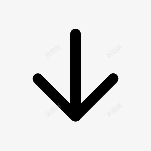 通用图标下移svg_新图网 https://ixintu.com 通用 图标 下移