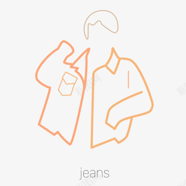 jeans图标