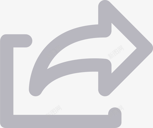 转发好友灰svg_新图网 https://ixintu.com 转发 好友