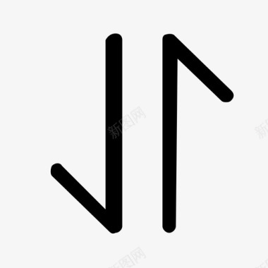 表格排序图标
