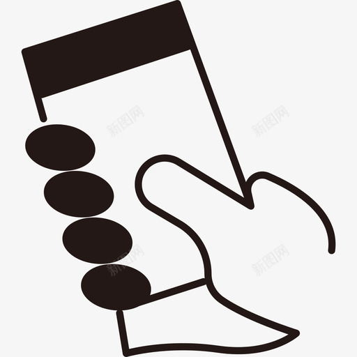 刷卡2svg_新图网 https://ixintu.com 刷卡 填充 扁平 简约 单色