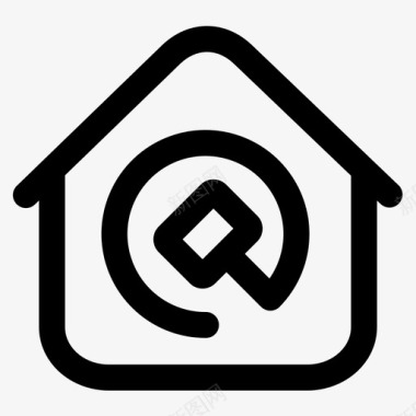 iconleftnav房屋资产管理图标