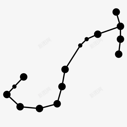 Scorpiosvg_新图网 https://ixintu.com 线性 单色 简约